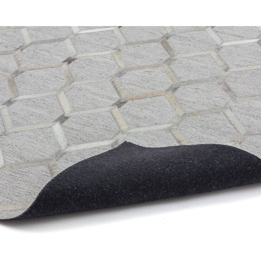 Bordeaux 144 X 108 inch Ivory / Grey Indoor Hand-Made Rug, Hand-Made